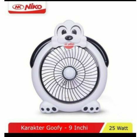 NIKO NK 905 Guffy - Kipas Angin Desk Fan 9&quot; / Kipas Angin Meja 9 Inch