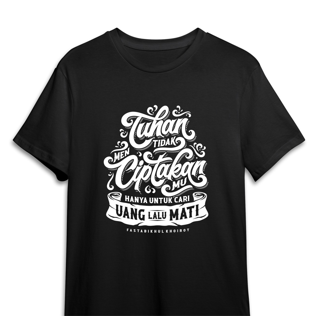 KAOS DAKWAH ISLAMI HIDUP SESUNGGUHNYA / KAOS DAKWAH / KAOS ISLAMI