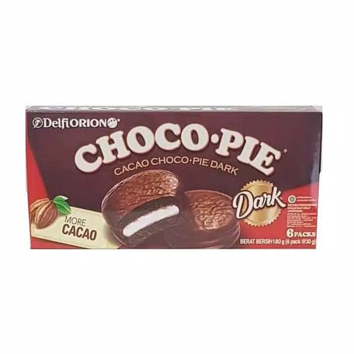 

Choco Pie Cacao Choco Dark 180gr (6pcs @ 30gr)