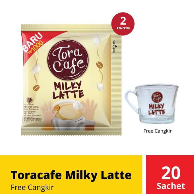 

Apoj89Olz Toracafe Milky Latte Free Cangkir