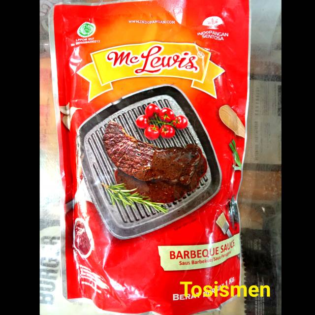 

MC LEWIS BARBEQUE BBQ SAUCE SAUS 1KG