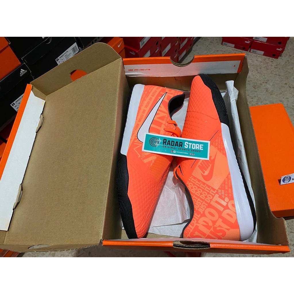 TERBARU BIG PROMO Sepatu Futsal Nike Phantom Venom Academy IC Bright Mango AO0570-810 Original BNIB