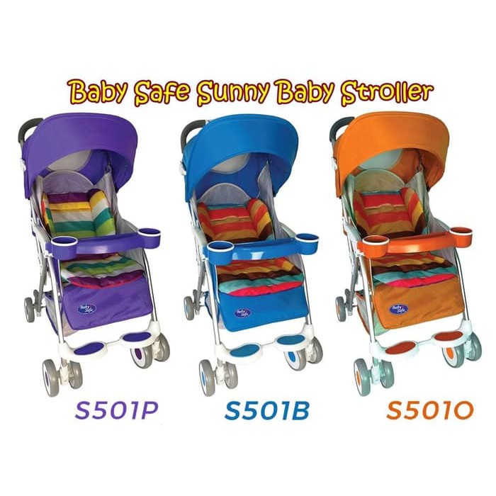 luckybs BABY SAFE SUNNY BABY STROLLER