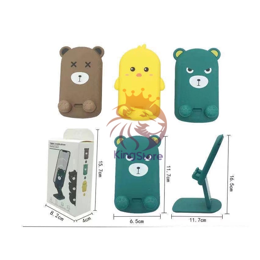 HOLDER HP KARAKTER/HOLDER HP STANDING MEJA BISA LIPAT