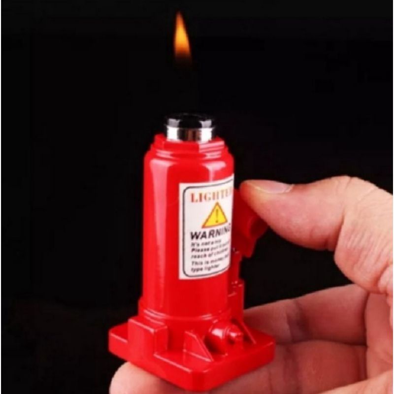 Korek Api Unik Model Dongkrak Korek Gas Lighter