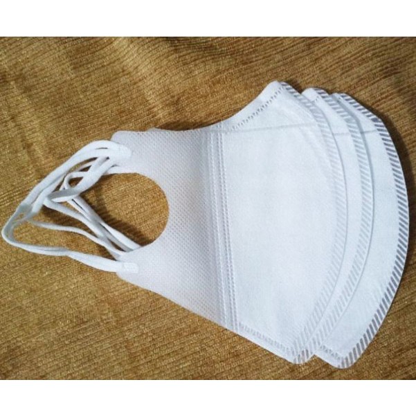 MASKER DUCKBILL PUTIH DEWASA/MASKER DUKBIL ECERAN