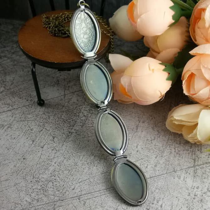 Cantik Lc57 - Kalung Frame Foto Locket