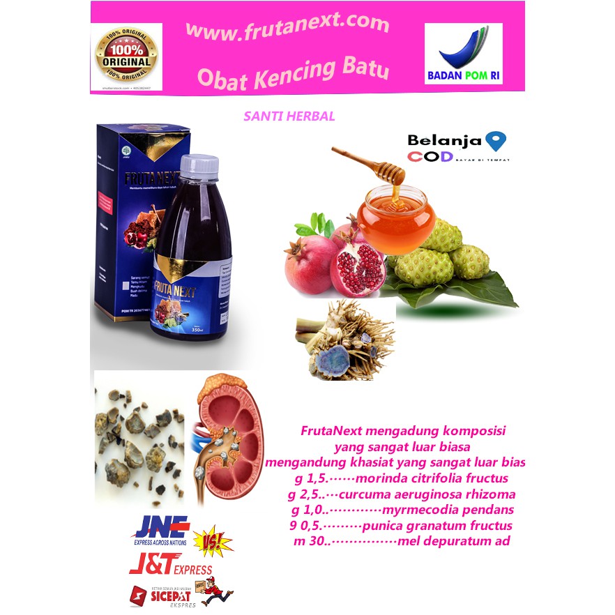 Obat Kencing Batu, Penghancur Batu Ginjal, Empedu -FRUTANEXT Original - FrutaNext Tasikmalaya