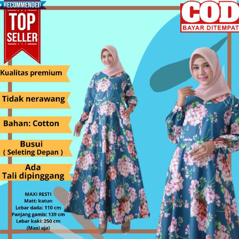 BAJU GAMIS WANITA TERBARU 2020  GAMIS JUMBO PAKAIAN WANITA DRESS MUSLIM