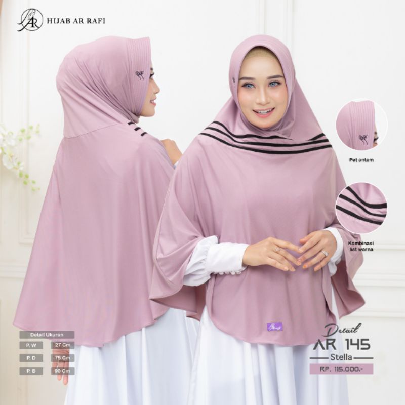 Hijab jilbab kerudung jumbo terlaris by arrafi
