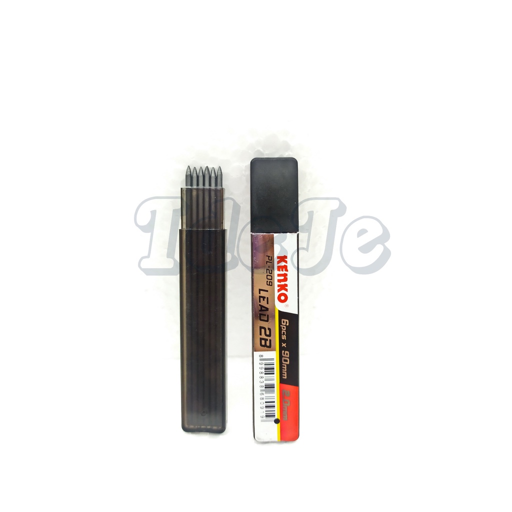 

ISI PENSIL MEKANIK ISI 6PCS KENKO 2B 2.0MM