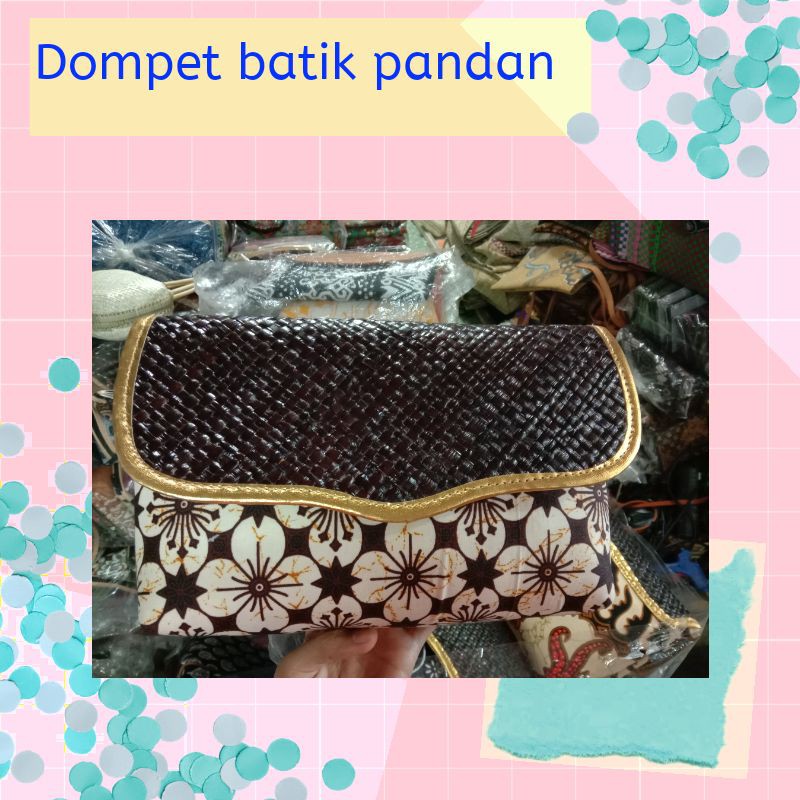 dompet batik pandan