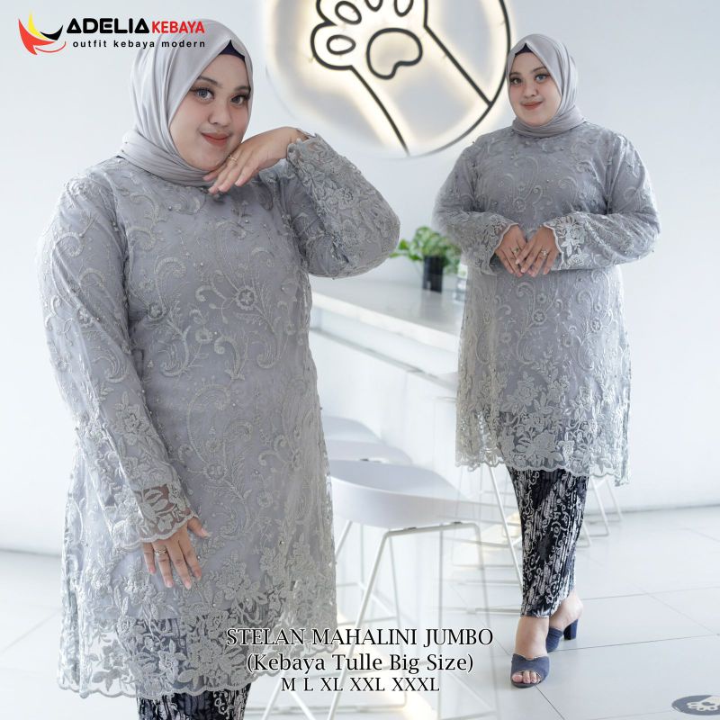 SET TUNIK MAHALINI JUMBO//KODE ADK