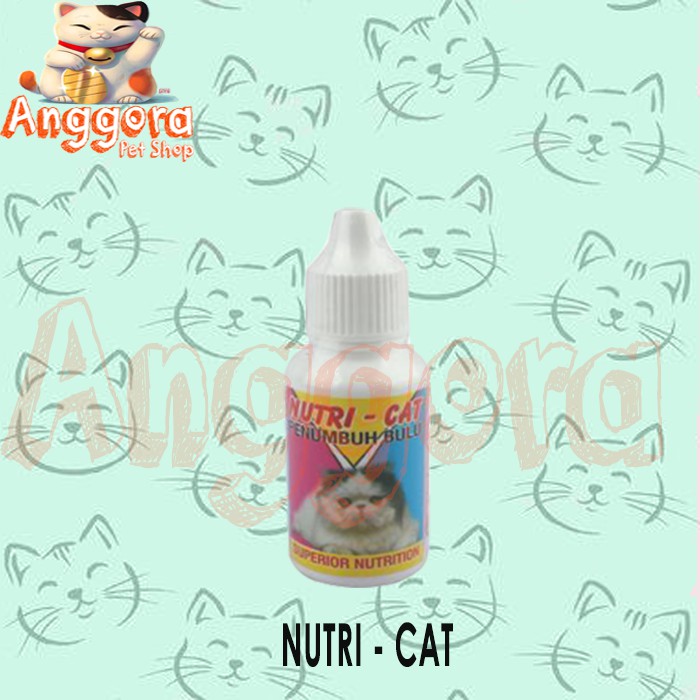 Vitamin penumbuh bulu kucing - NUTRI CAT 30ml