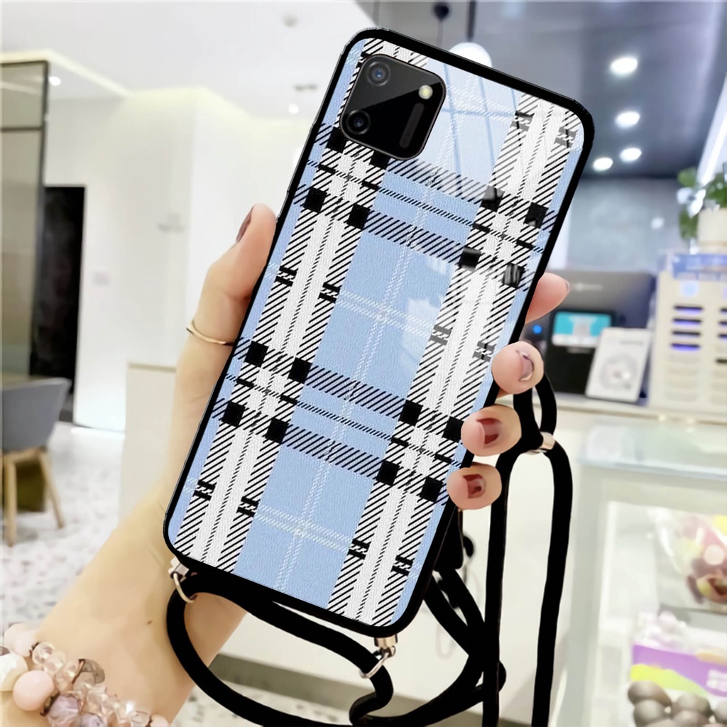 Softglass Kaca Tali For REALME C20  [KT 12] | Case Tali | Case REALME C20 | Casing REALME C20| sling