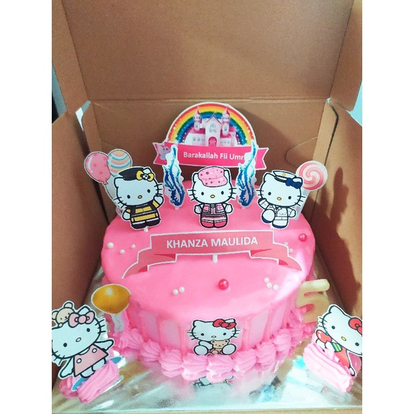 

KUE ULANG TAHUN HELLO KITTY