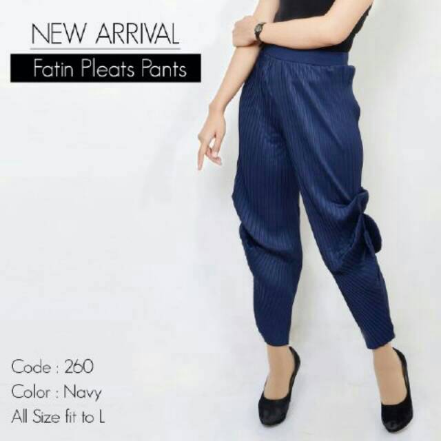 Celana Aladin Plisket Fatin