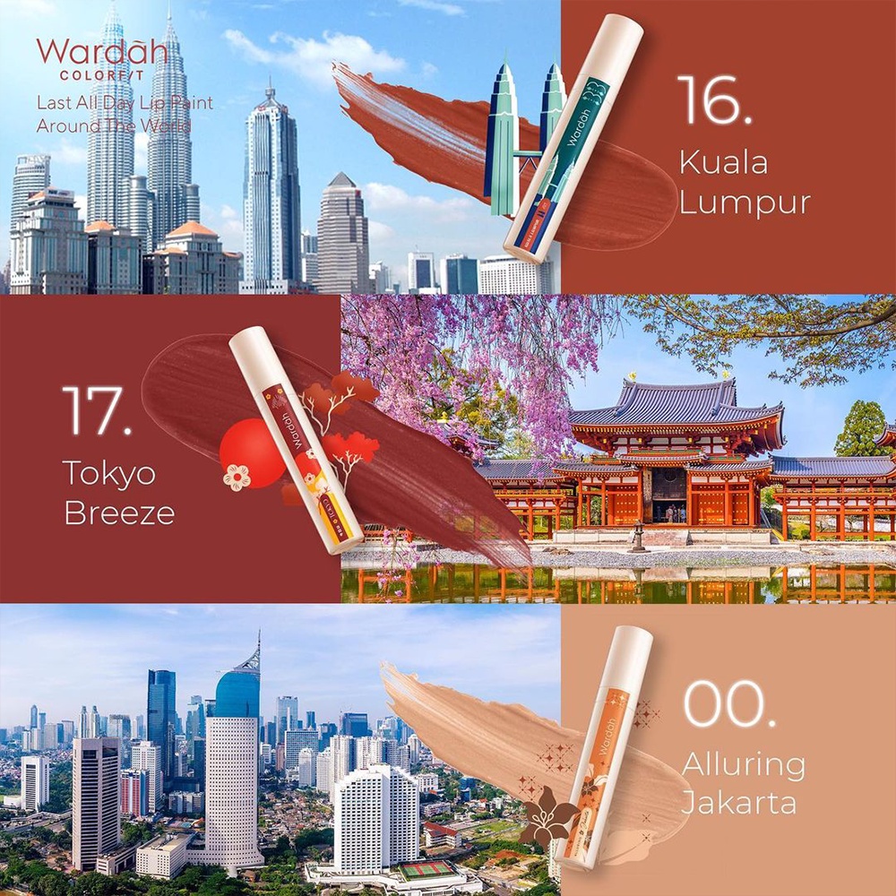 ❤ BELIA ❤ WARDAH Colorfit Last All Day Lip Paint 4.2g | Lip Cream | Lip Color | Lipstick | Baby Bunny | BPOM