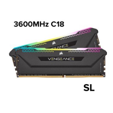 VENGEANCE RGB PRO SL 16GB (2x8GB) 3600MHz C16 CMH16GX4M2D3600C18