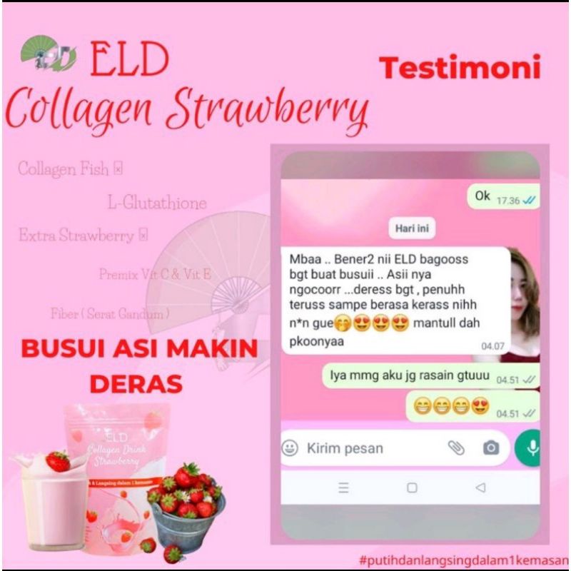 ELD COLLAGEN DRINK//BPOM