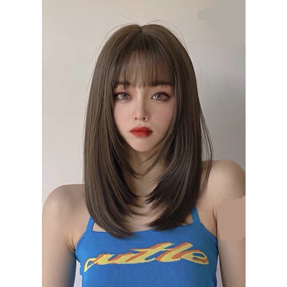 3563 full wig korean layer blow 43-45cm (toleransi 2-3 cm)