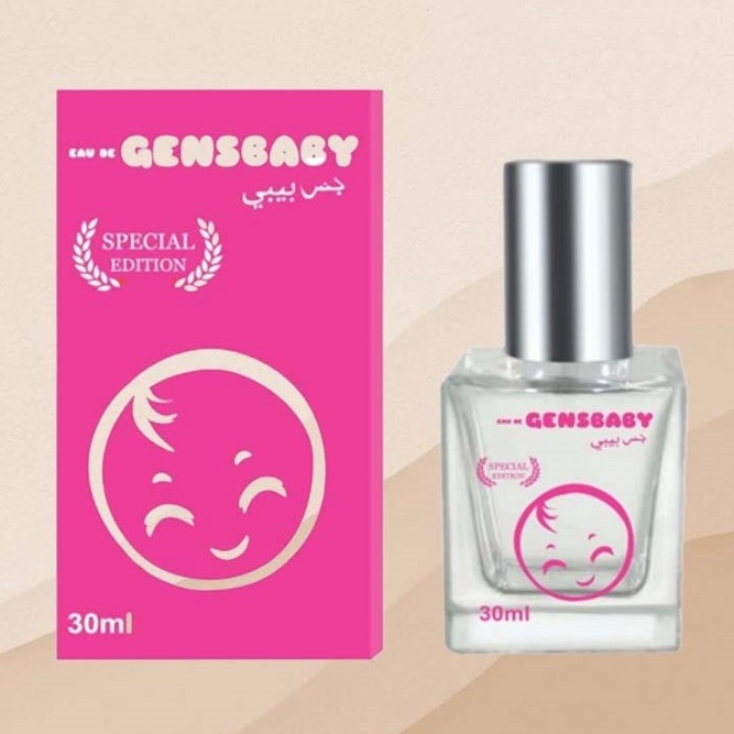 Kanzo - Parfum Gensbaby Pink Vanilla 30ml / Parfum Baby Vanilla / Minyak Wangi Bayi Premium