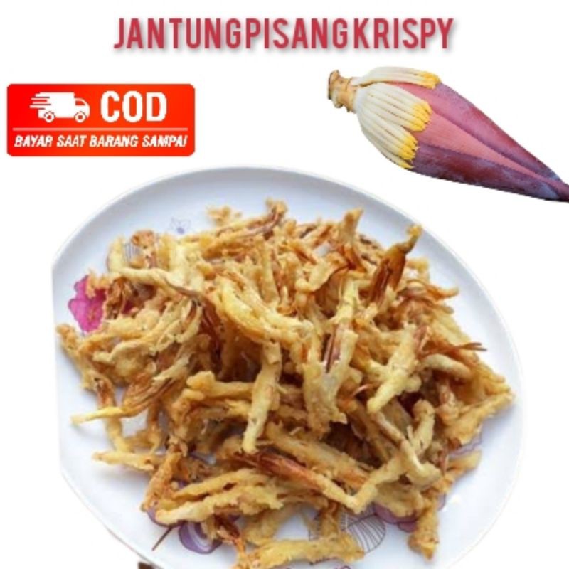 Jual Keripik Jantung Pisang Jantung Pisang Krispi Jantung Pisang