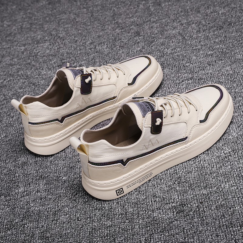 Highland Sepatu Pria Sneakers Kasual Sepatu Santai Sepatu Casual Kets Sekolah Kuliah Kerja MC409