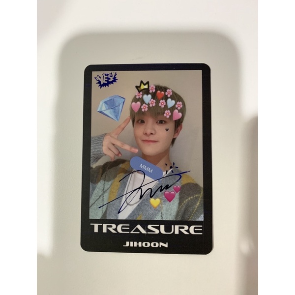 BOOKED @malayniasenja photocard pc yeshk jihoon yes hk jihoon treasure
