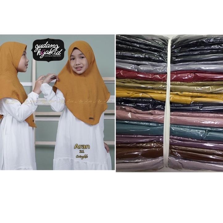 Jilbab Bergo Crinkle Pet Antem Anak Bergo Anak Crinkle Airflow  Pet Antem Bergo Antem Anak  Hijab in