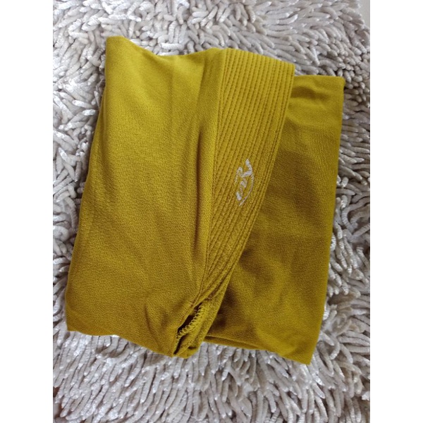 068 NINDI ORI AREY HIJAB || JILBAB INSTAN RENDA PRADA-Lemon