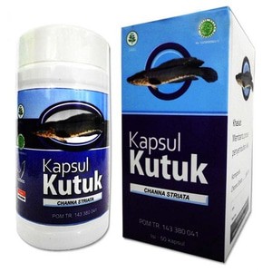 EKSTRAK KUTUK MABRUUK KAPSUL IKAN GABUS EXTRACT 50 kaps Mabruk ORIGINAL ASLI ALBUMIN TINGGI MURAH