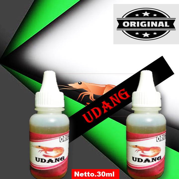 essen udang original 30 ml umpan mancing pancing