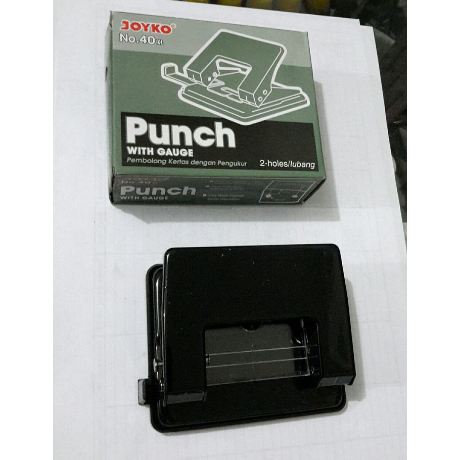 

Pembolong kertas perforator punch 40xl joyko