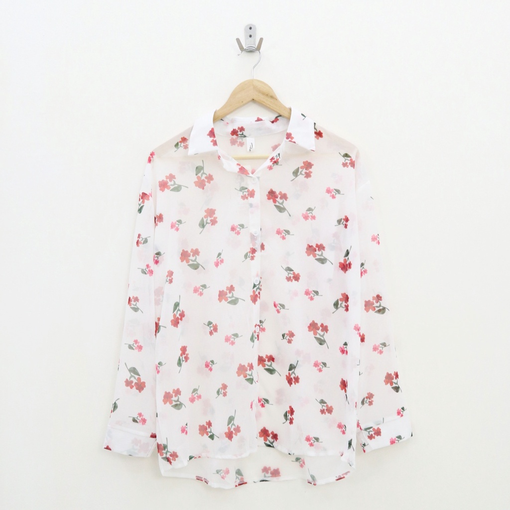 Boty flow hem top -Thejanclothes