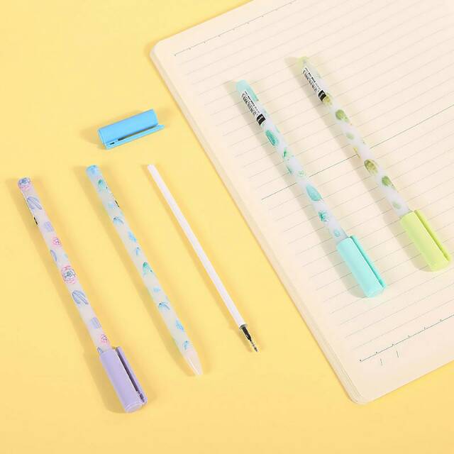 

Plant Lifestyle Gel Ink Pen/pulpen tinta hitam