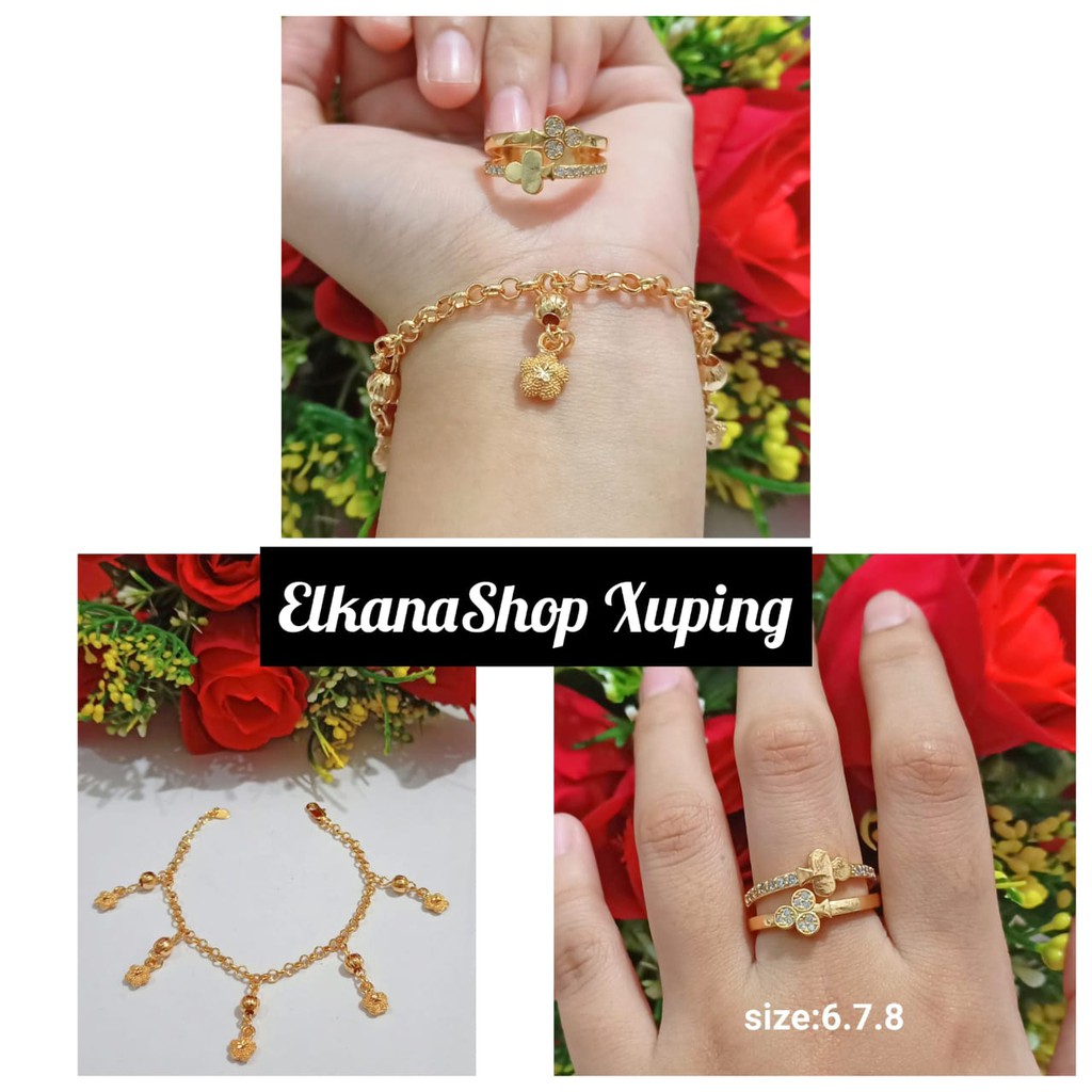 Gelang nuri dewasa free cincin xuping