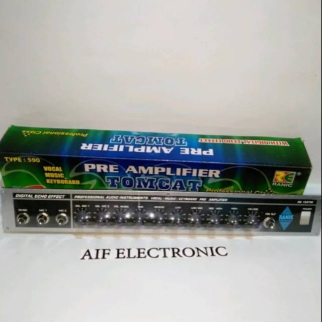 Kit Pre Amplifier Tone Control TOMCAT 590