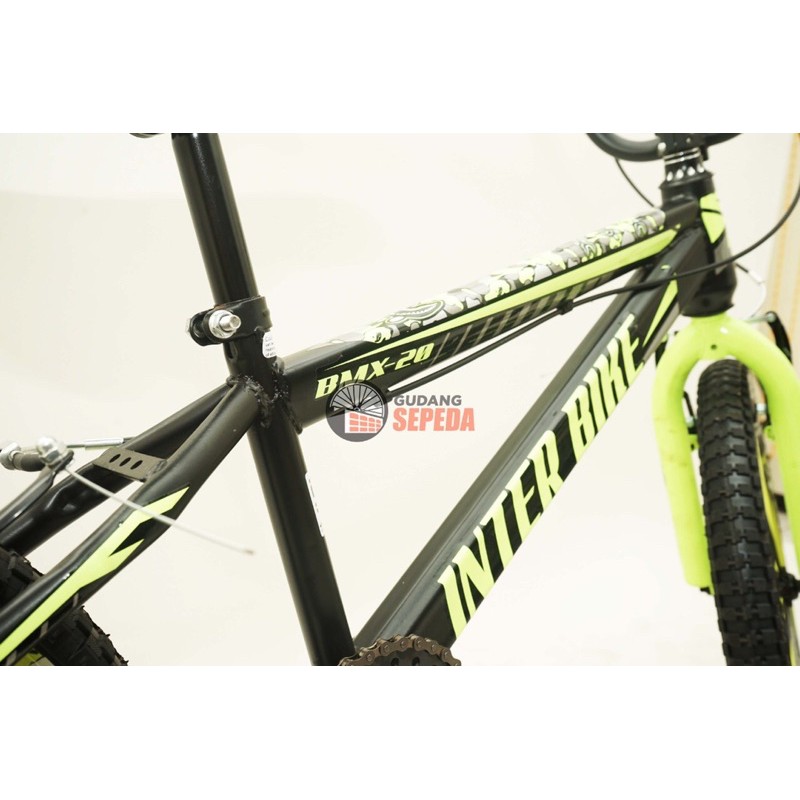 Sepeda BMX InterBike 20 inch ban besar bisa anak dan dewasa Garansi frame bisa kredit cicilan COD-5