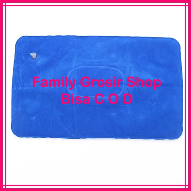 Bantal Angin Tiup Inflatable Ringan Bentuk Persegi/Kasur Travel Pillow