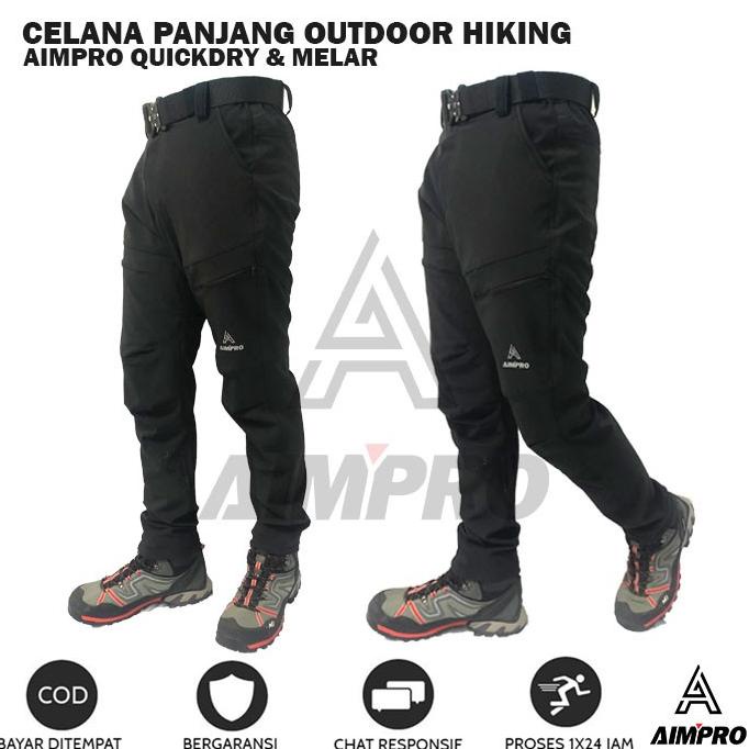 CELANA PANJANG GUNUNG OUTDOOR HIKING QUICKDRY AIMPRO