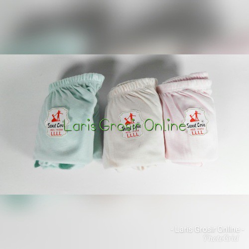 12 pcs Celana Dalam Sweet Love Jumbo 4L