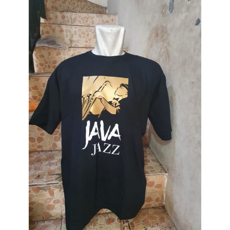 KAOS MUSIK JAVA JAZZ BIG SIZE S M L XL XXL XXXL XXXXL