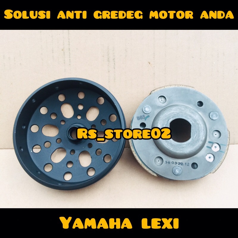 MANGKOK KAMPAS GANDA YAMAHA LEXI ORIGINAL CUSTOM ANTI GREDEK