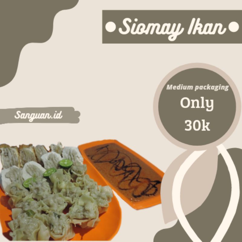 

Siomay Ikan kemasan sedang-Baso Tahu Bandung Ikan Tenggiri Halal