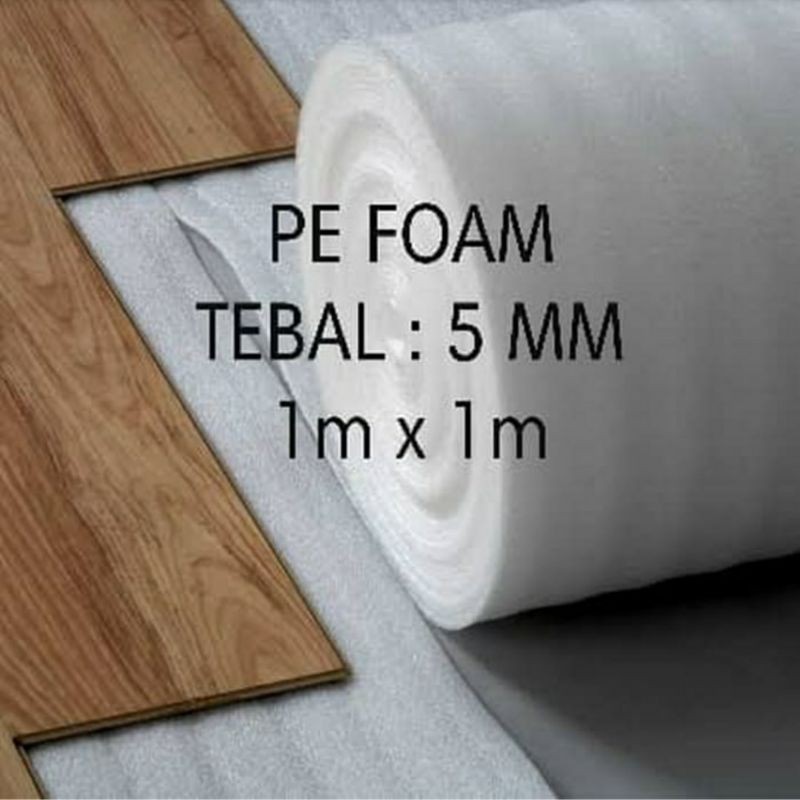 

PE foam 5 mm | uk. 1m x 1m | putih