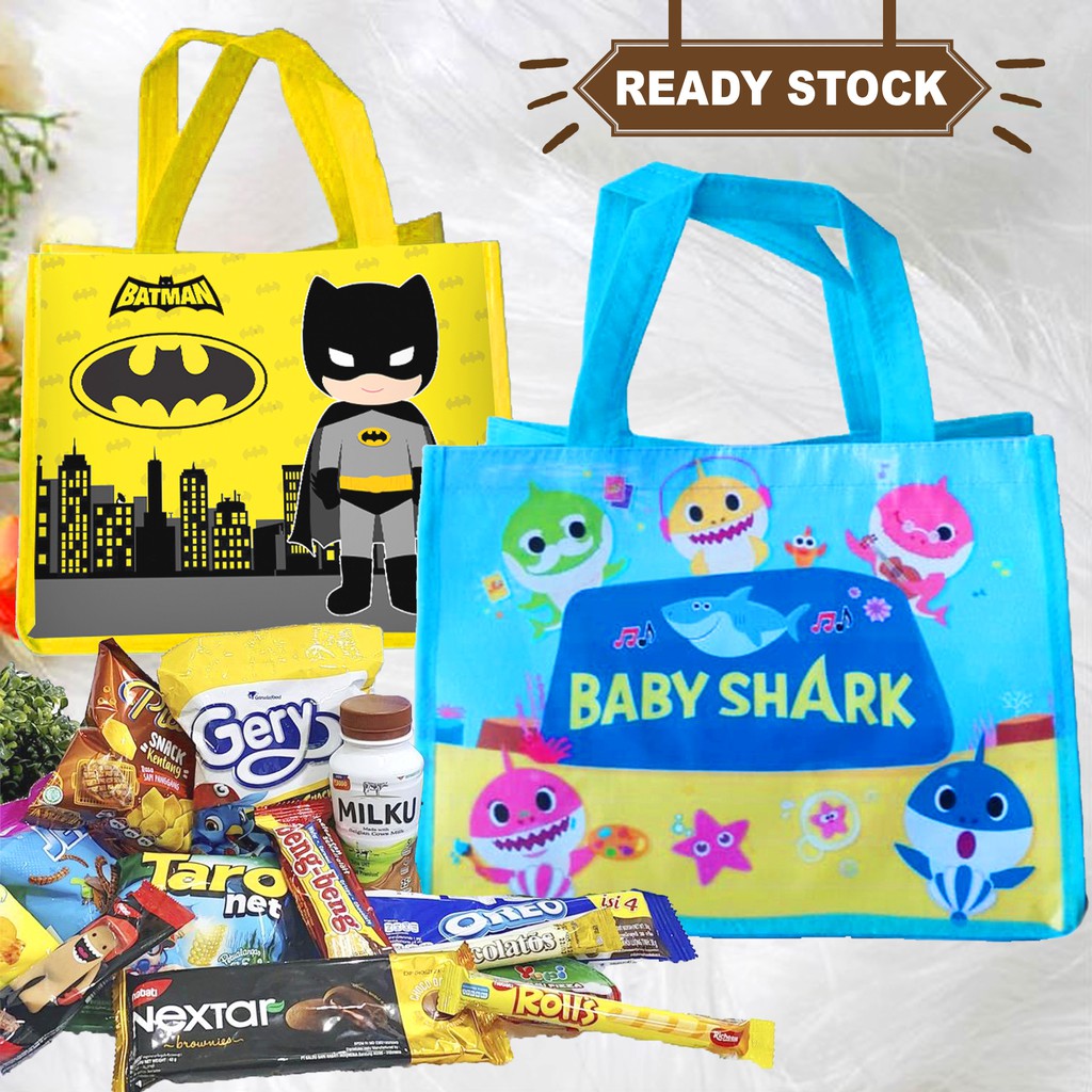 

Tas ultah Goodie Bag ulang tahun Ready Stock Tas Souvenir tas kelahiran