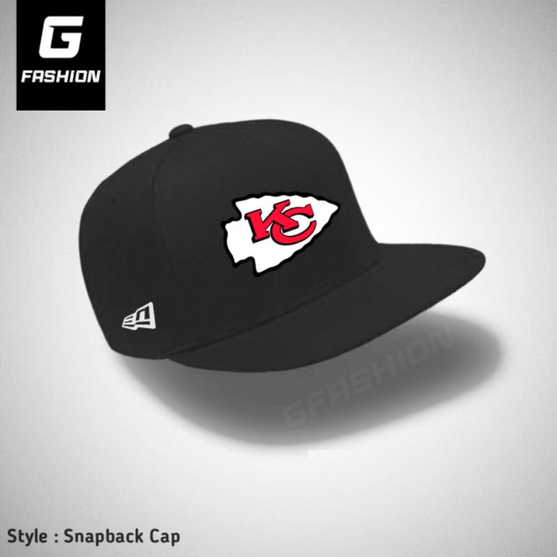 Topi Pria /Topi Snapback /Hat Custom / KC Kansas City Chiefs NFL American Football