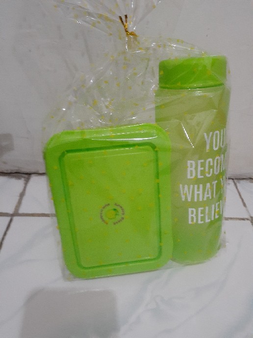 Parcel Lunch Box Lemony + My Bottle Kemasan Ulang Tahun