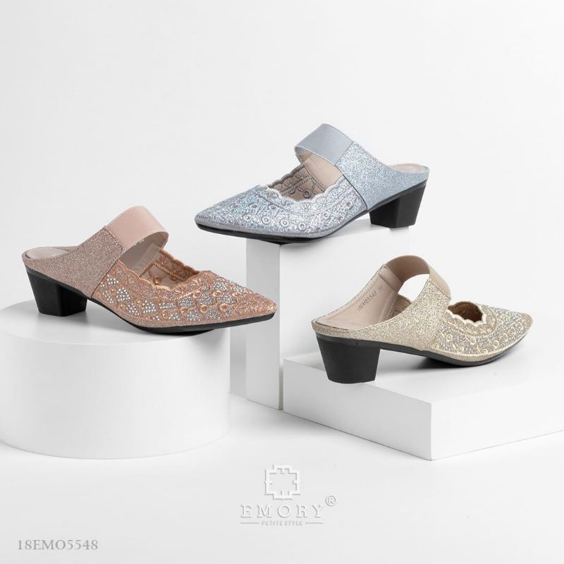 ORIGINAL EMORY Farthon 18EMO 5548 HEELS WANITA